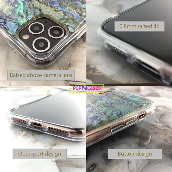 Real Alabone Iridescent Seashell iPhone Phone Case - Picture 4 of 7